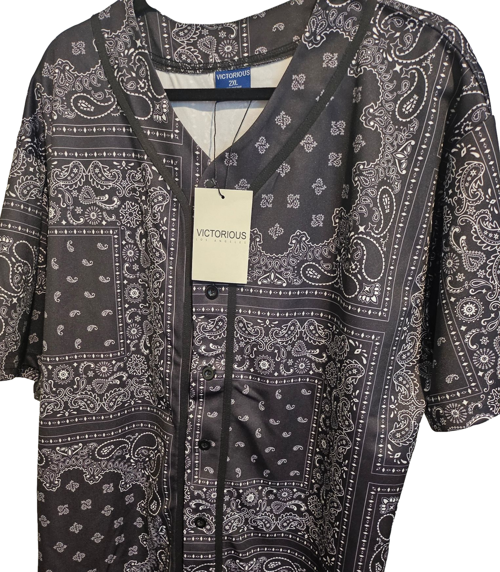 Victorious BJ47 Bandana Baseball Jersey