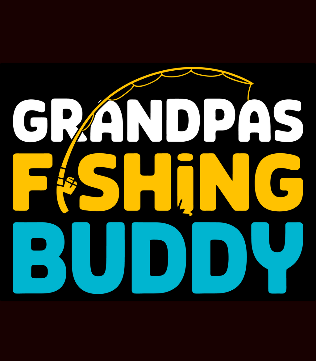 Grandpas Fishing Buddy TEE