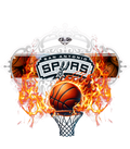 Flamming Basketball