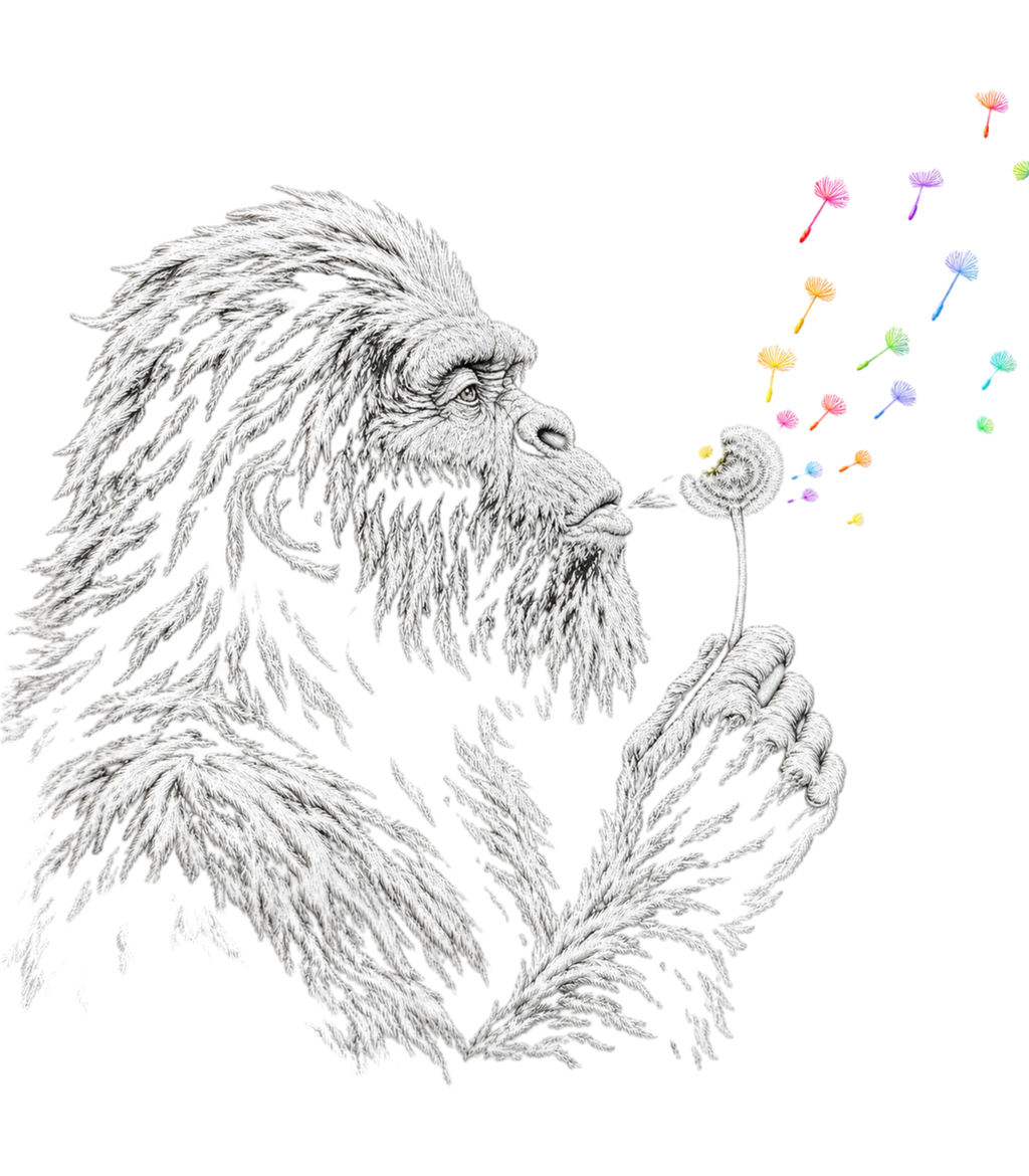 Happy Bigfoot