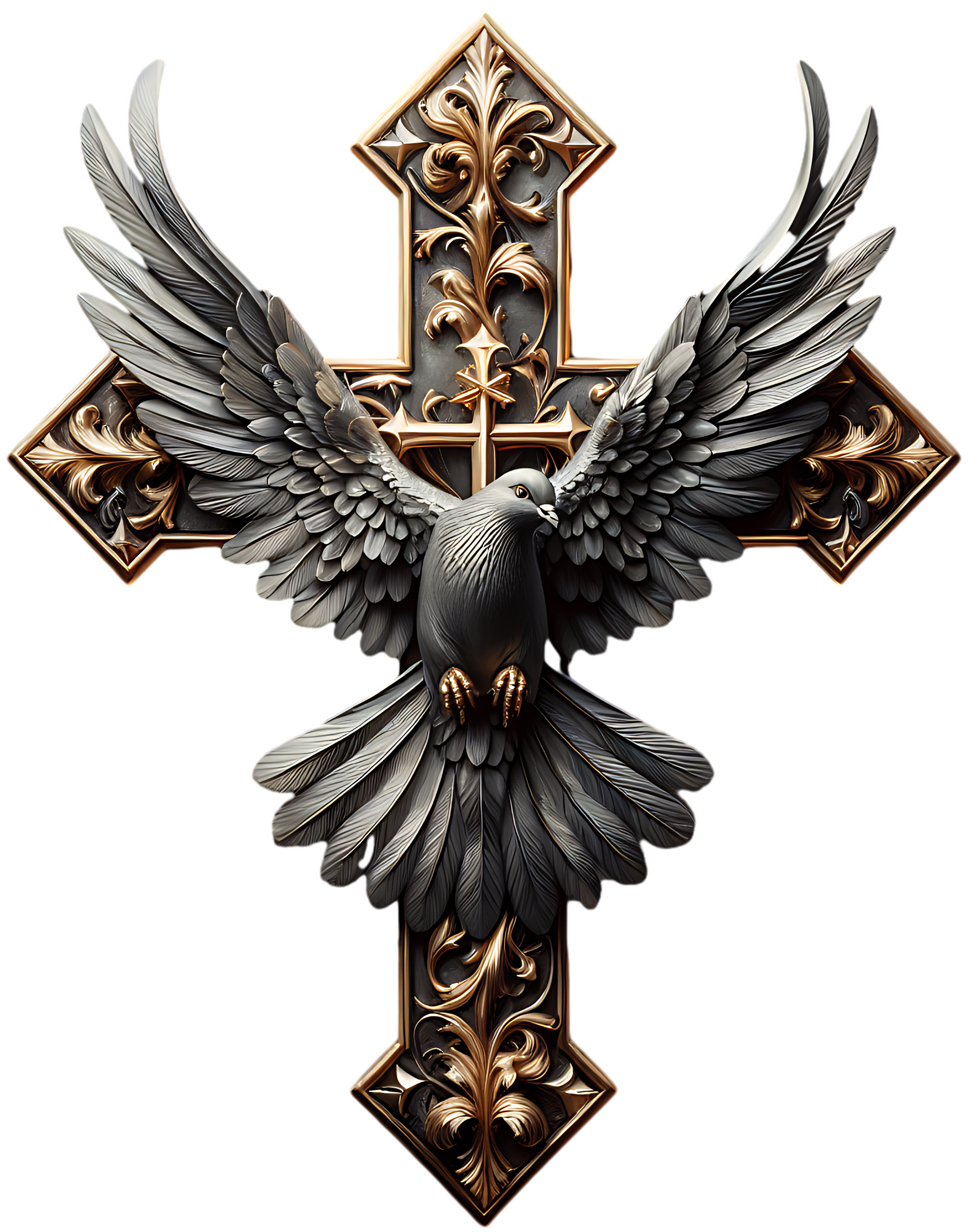 RELIGIOUS DOVE T-SHIRT