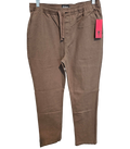 Stretched E-Waist Canvas Pants (Walnut)