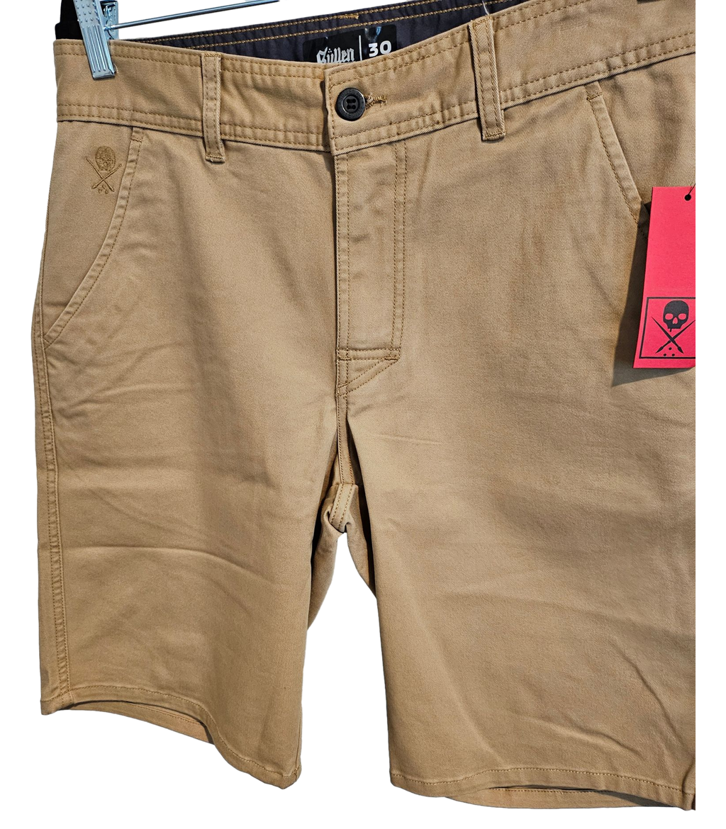 Sullen Sunset Walk Shorts Khaki