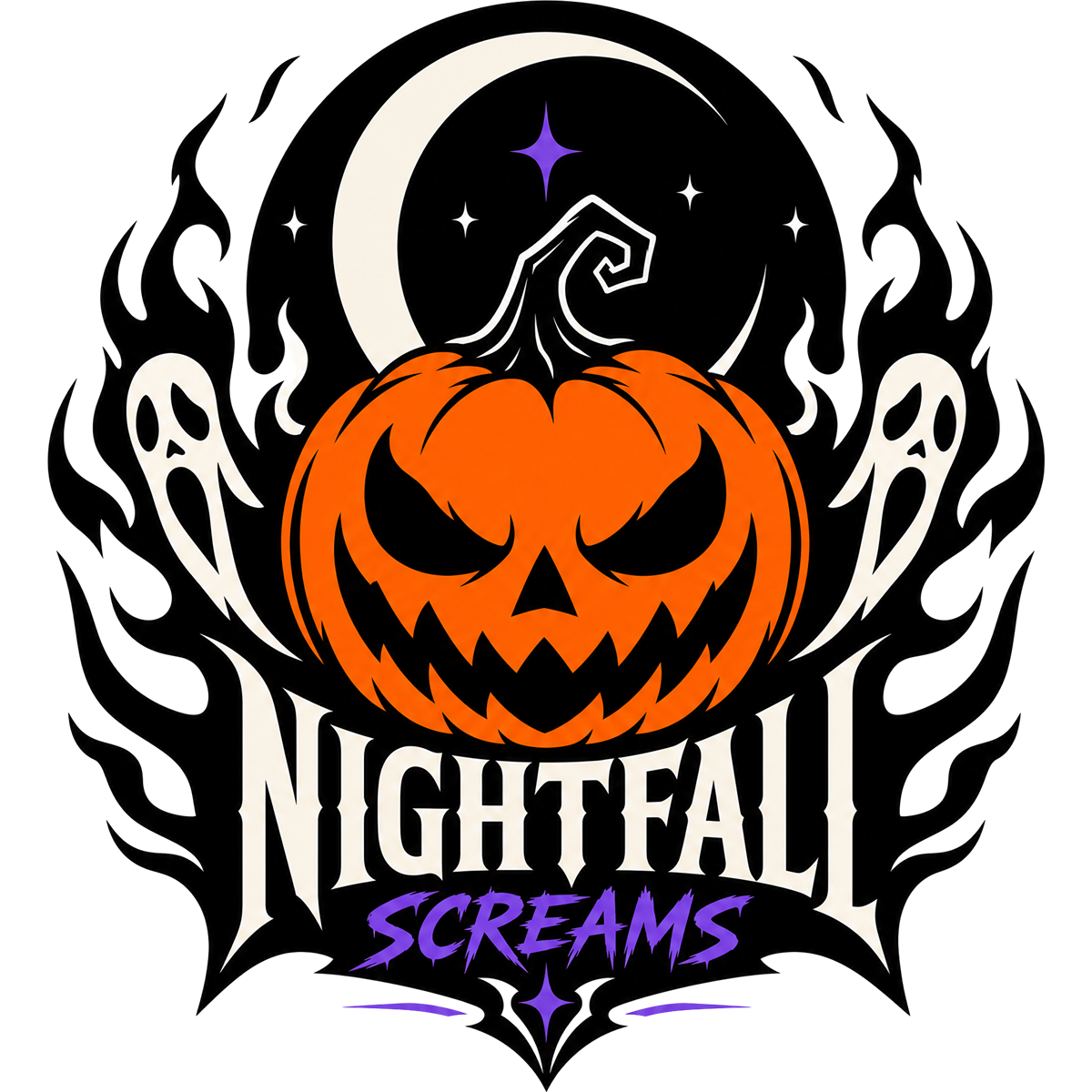 Digital Halloween DTF Prints