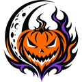 Digital Halloween DTF Prints