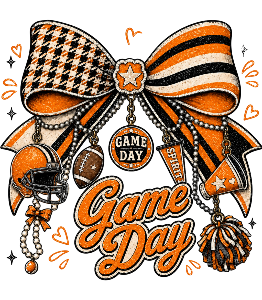Game Day Orange/Black T-shirt