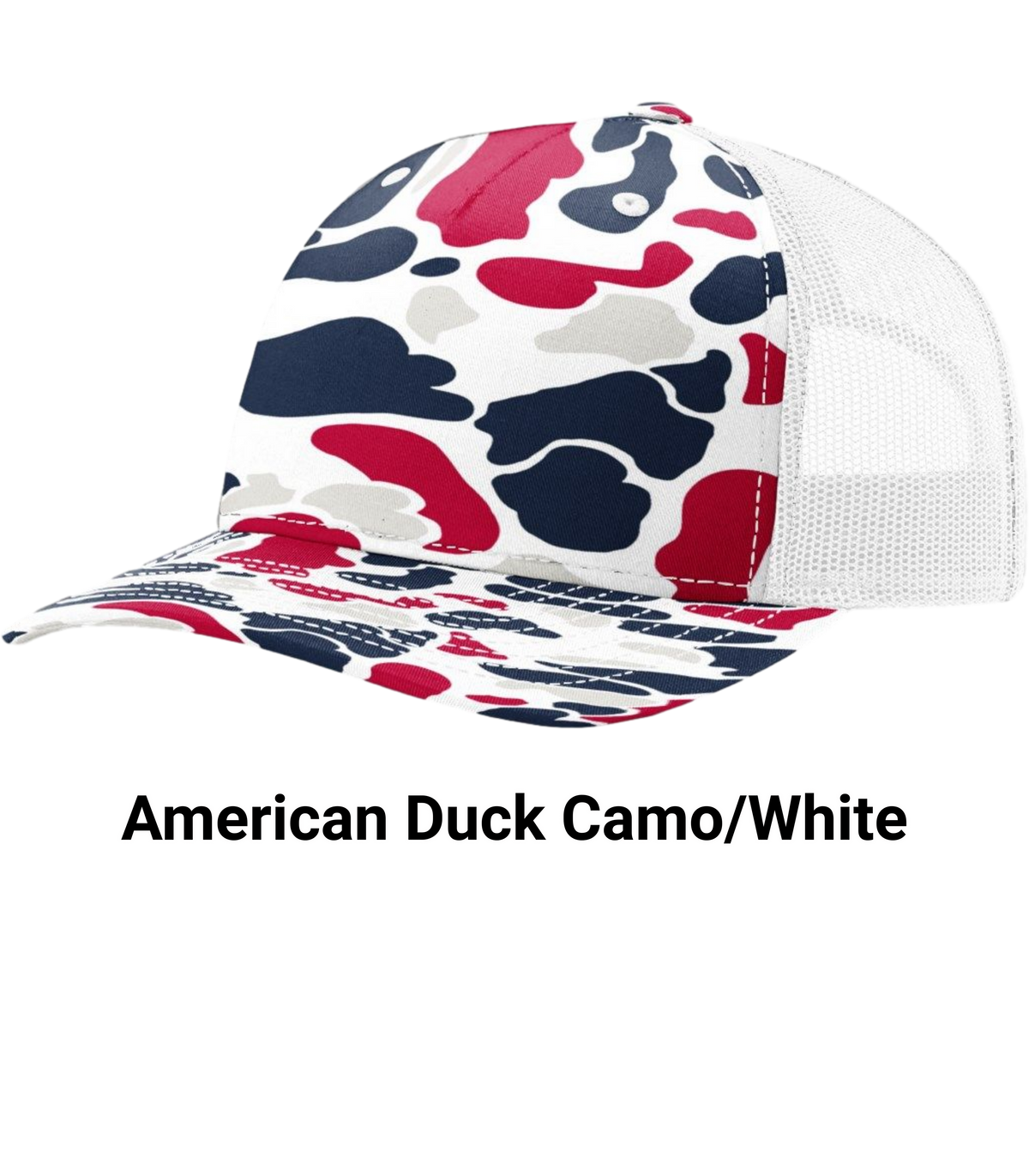 Richardson 112-PFP Camo Cap with your Own Custom LOGO