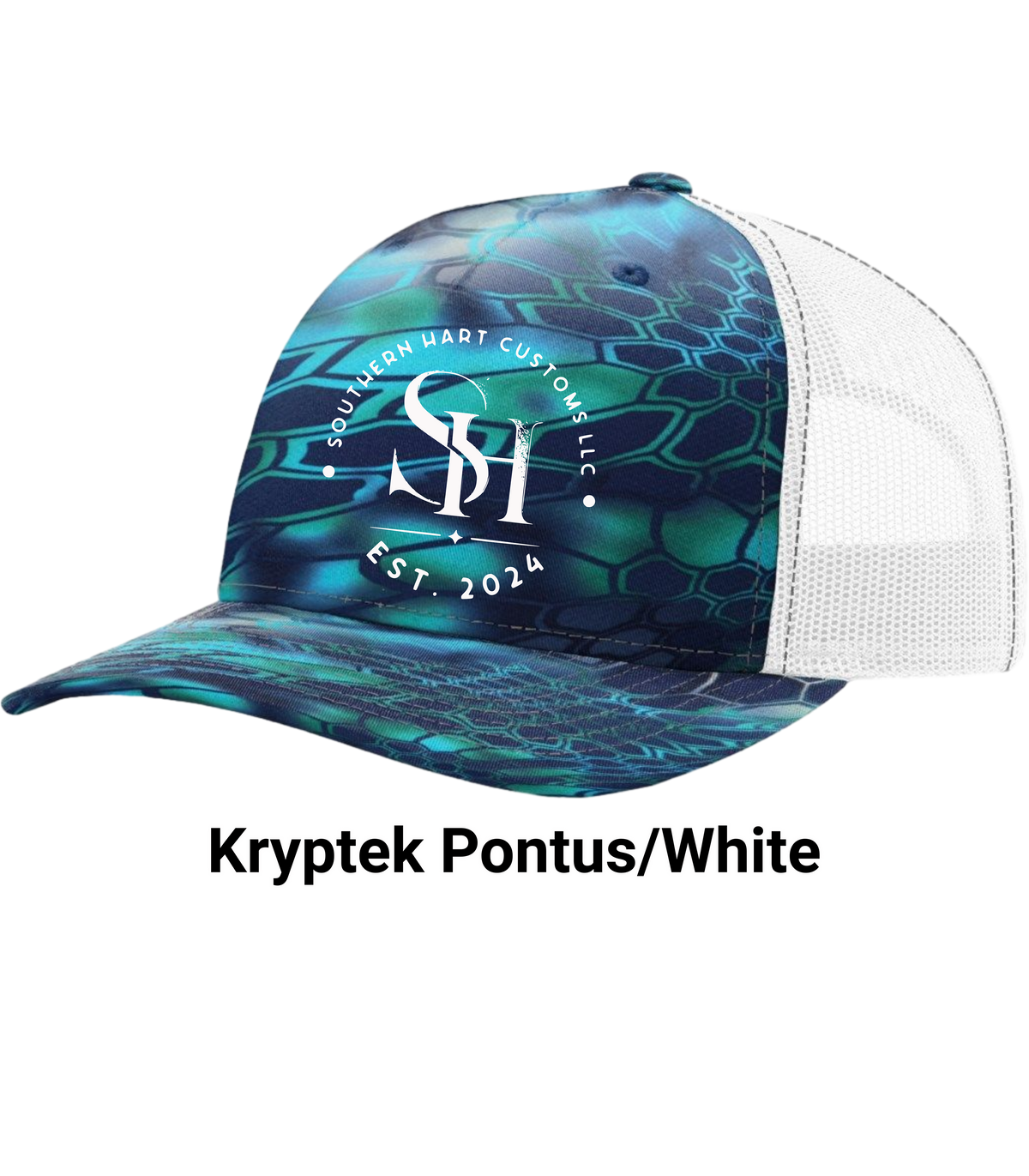 Richardson 112-PFP Camo Cap with your Own Custom LOGO
