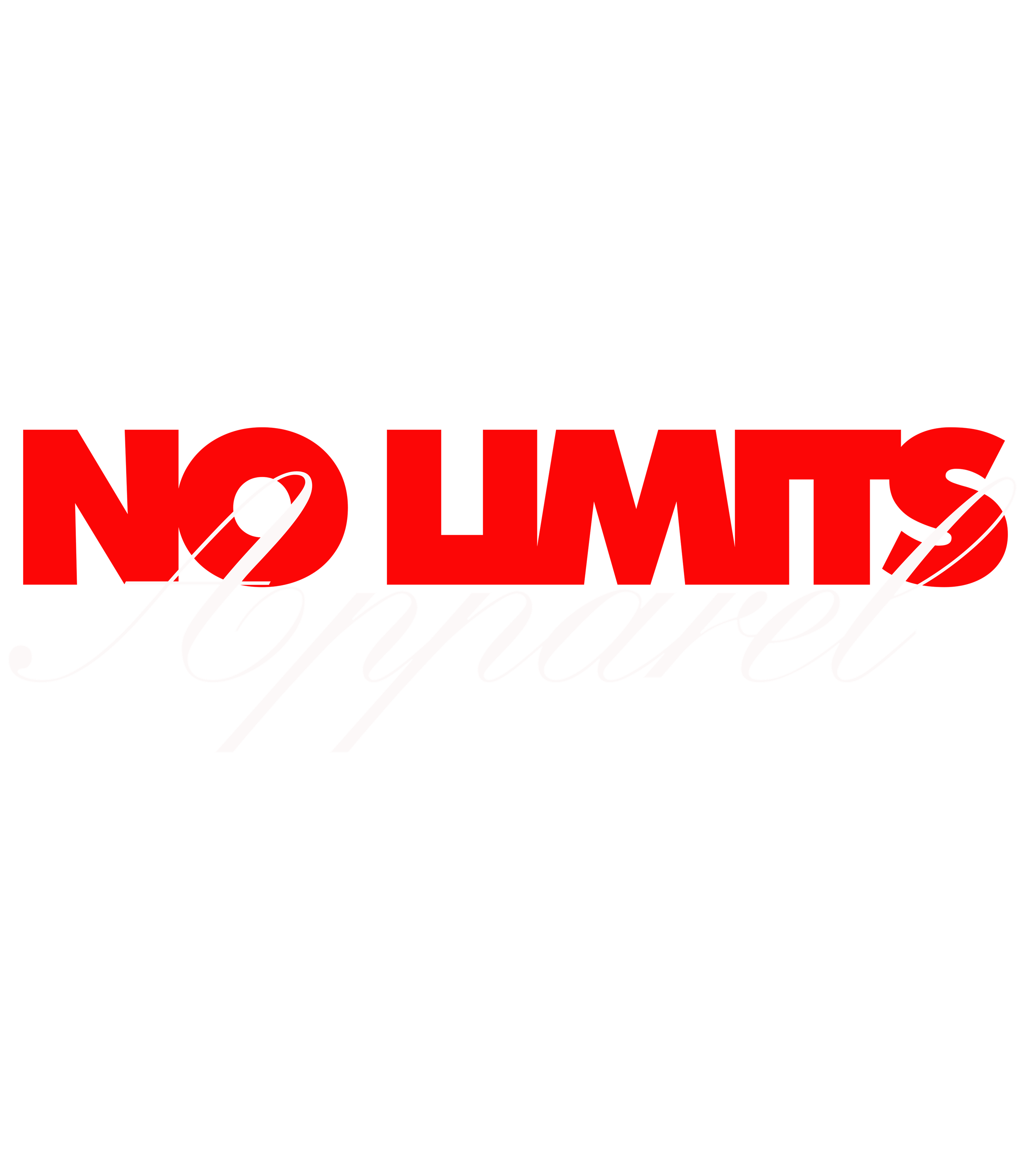 NO LIMITS APPAREL RED